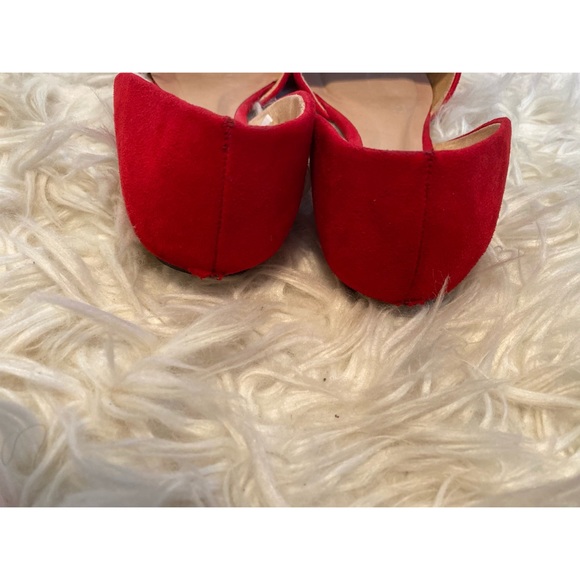 SOLD - No Longer Available - a new day red pointed flats size 8.5 - Picture 6 of 6